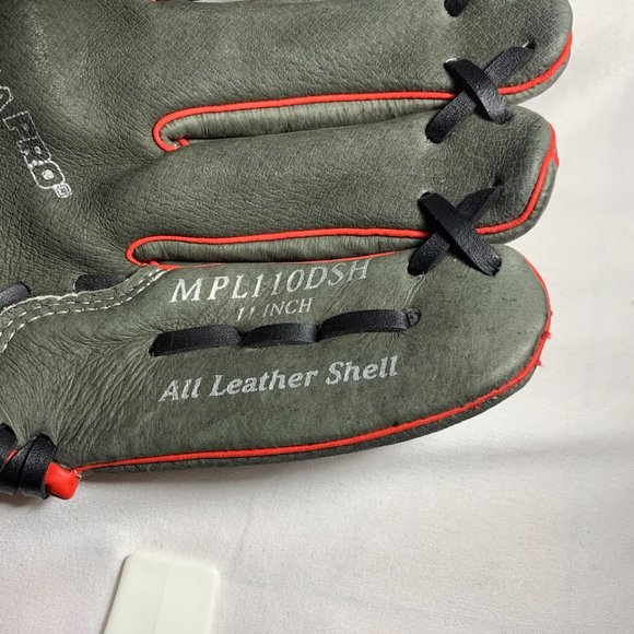 Rawlings Leather Youth Base Ball Glove 11" Grey NWOT - Picture 2 of 6